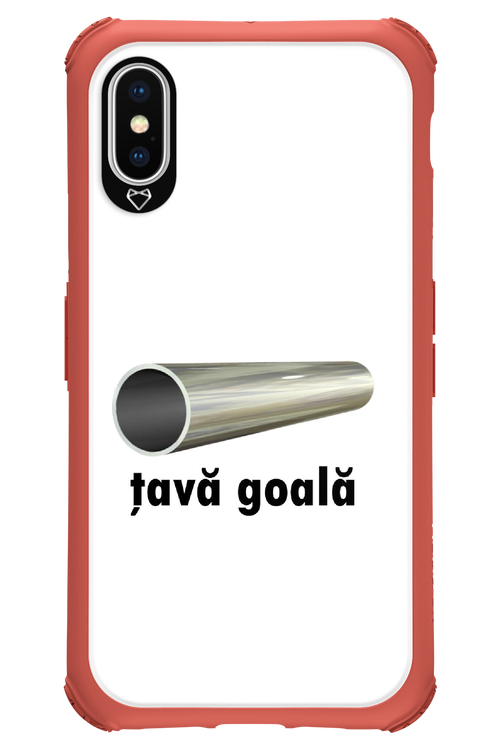 Țavă Goală White - Apple iPhone XS