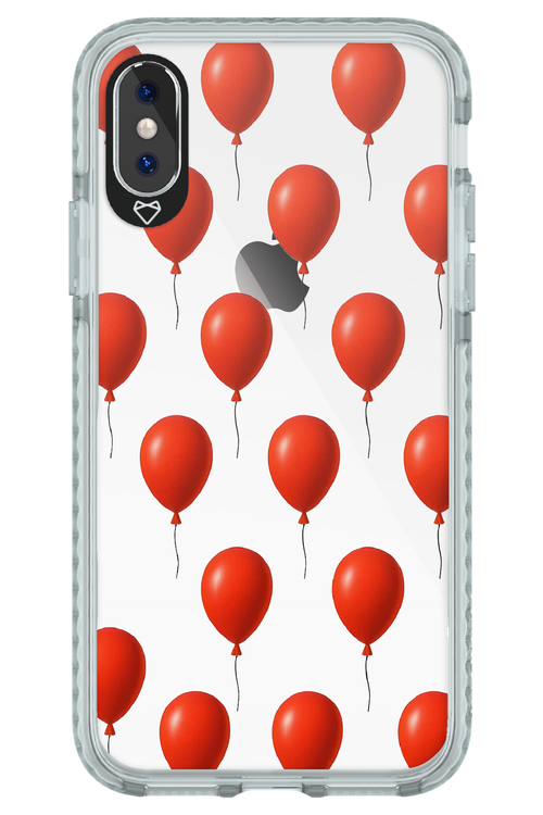 Red Balloons - Apple iPhone X