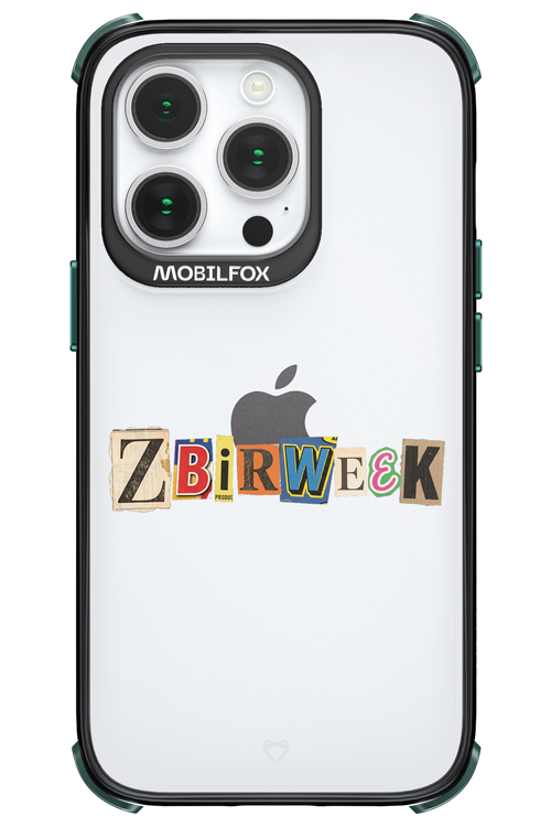 Zbirweek (transparent) 2.0 - Apple iPhone 14 Pro