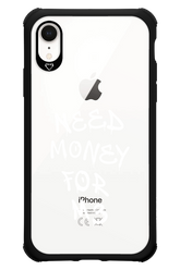 Need M3 Transparent White - Apple iPhone XR