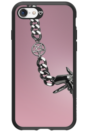 Chain stanga roz 2.0 - Apple iPhone SE 2020