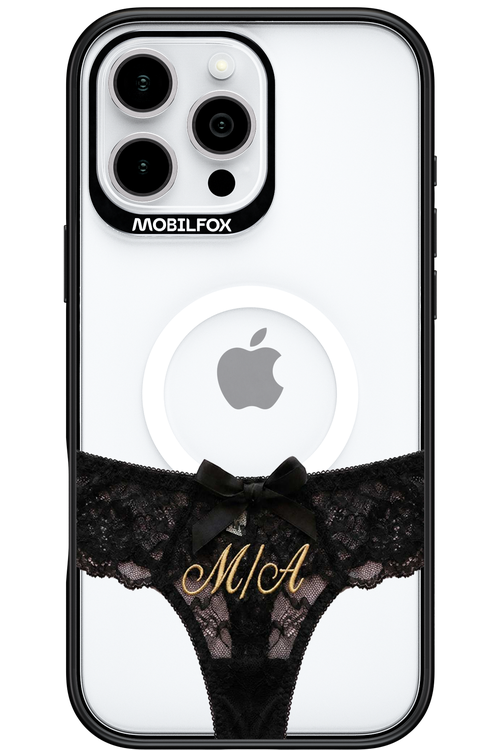 Black Panties Transparent 2.0 - Apple iPhone 16 Pro Max