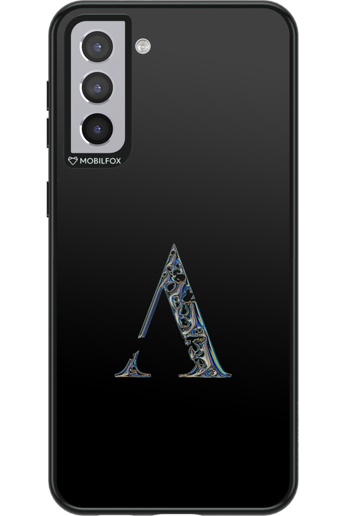 ⁠ ⁠Azteca A Chrome Logo - Samsung Galaxy S21+