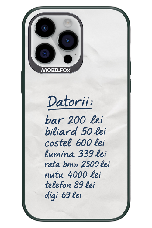 The List 2.0 - Apple iPhone 14 Pro Max