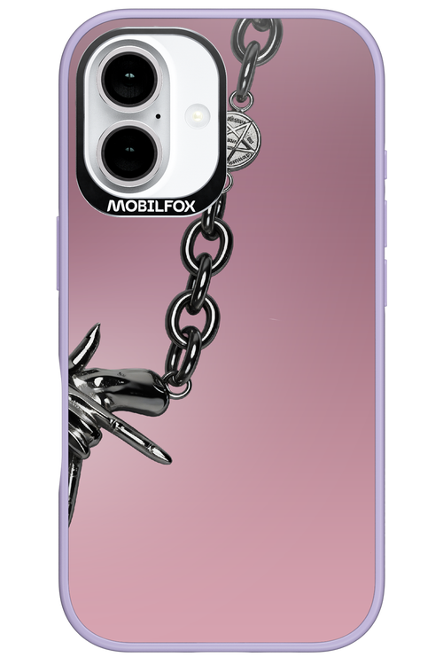 Chain dreapta roz 2.0 - Apple iPhone 16