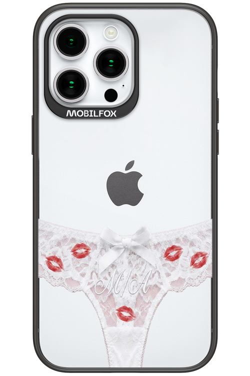 White Panties Transparent 2.0 - Apple iPhone 15 Pro Max