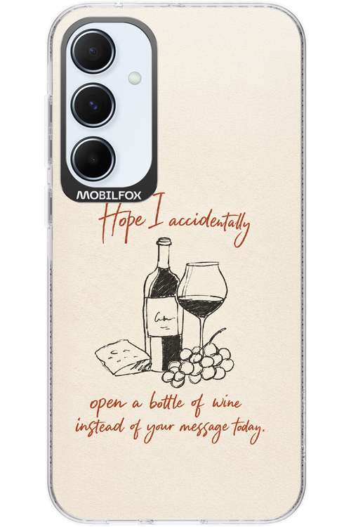 Bottle of wine 2.0 - Samsung Galaxy A55