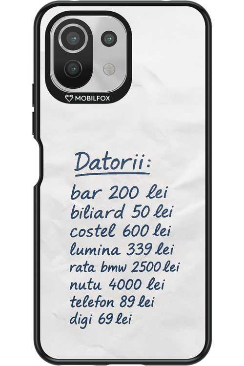 The List 2.0 - Xiaomi Mi 11 Lite (2021)